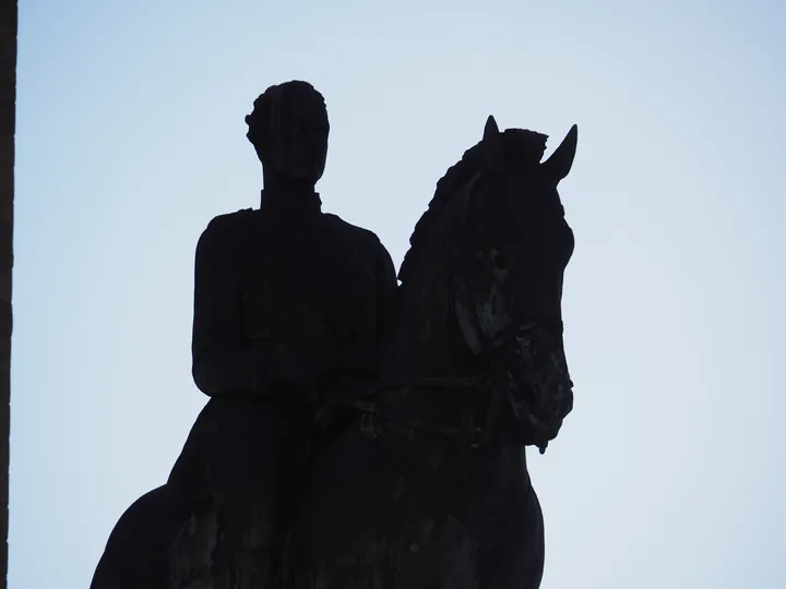 King Albert I-monument in Newport (Belgium)